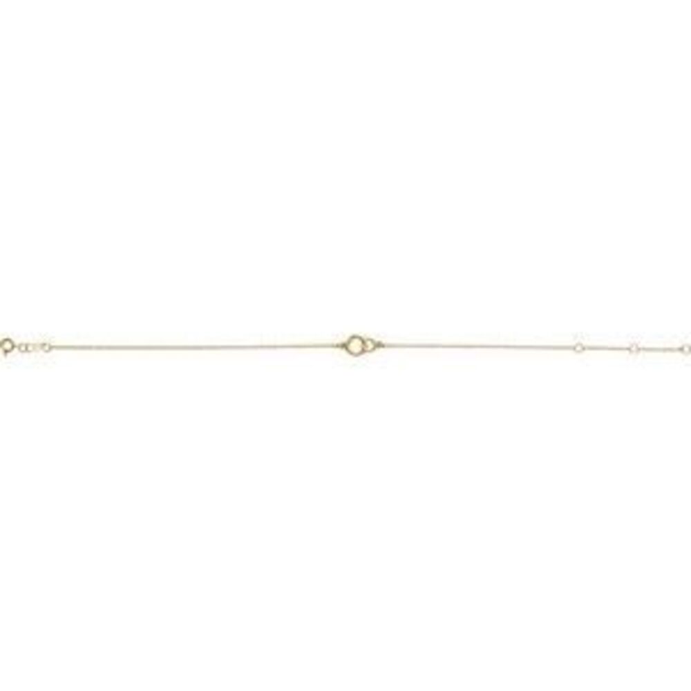 14k Yellow Gold Interlocking Circle Bracelet Dain… - image 2